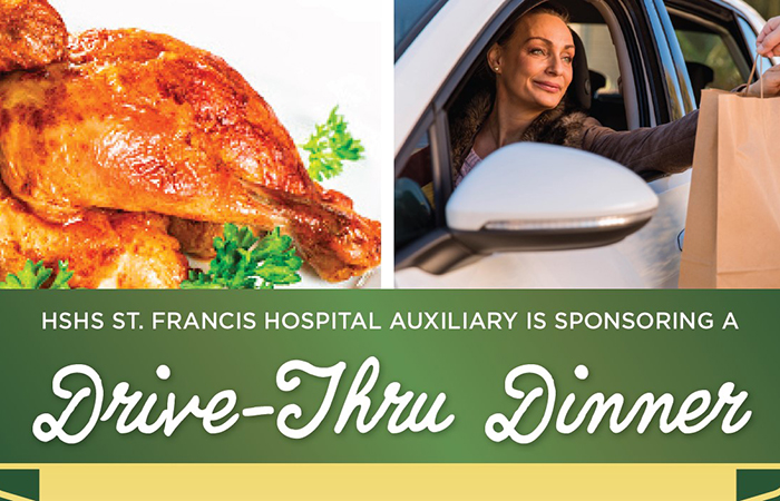 Auxiliary hosts Drive-Thru Dinner set for July 11