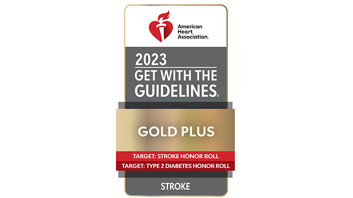 High-quality stroke care recognized by American Heart Association
