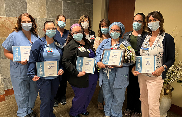 Nursing Exemplar Awardees named