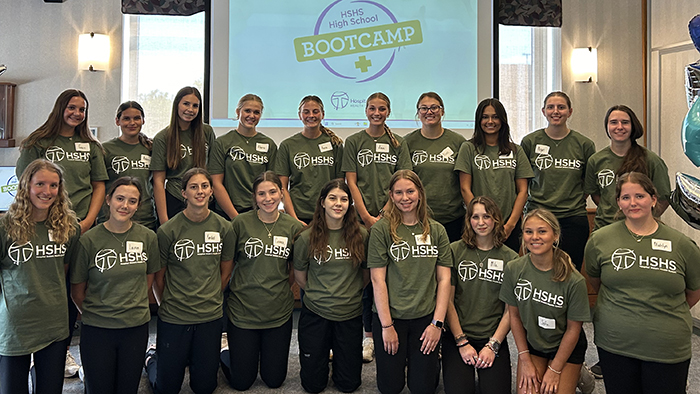 High School Bootcamp Program students