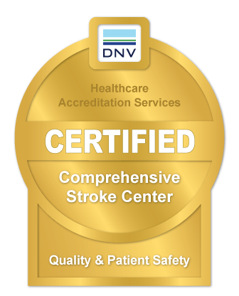 dnv badge for certified comprehensive stroke center