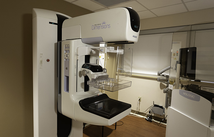 Mammography machine