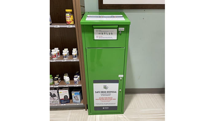 Free and safe disposal of unused or expired medicine available to community