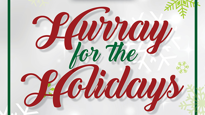 Hurray for the Holidays graphic