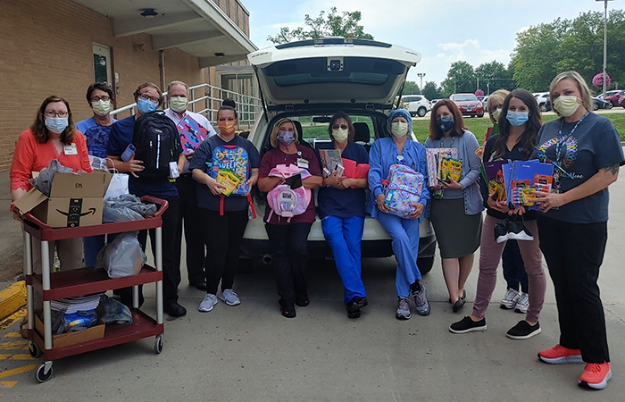 Back-to-School supplies donated