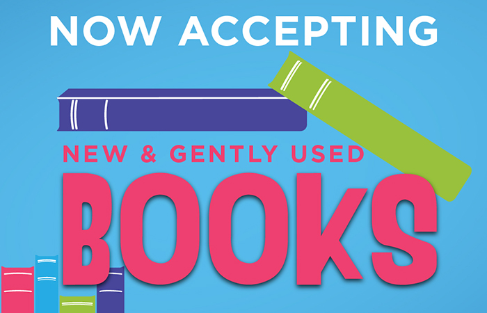 Now accepting used books