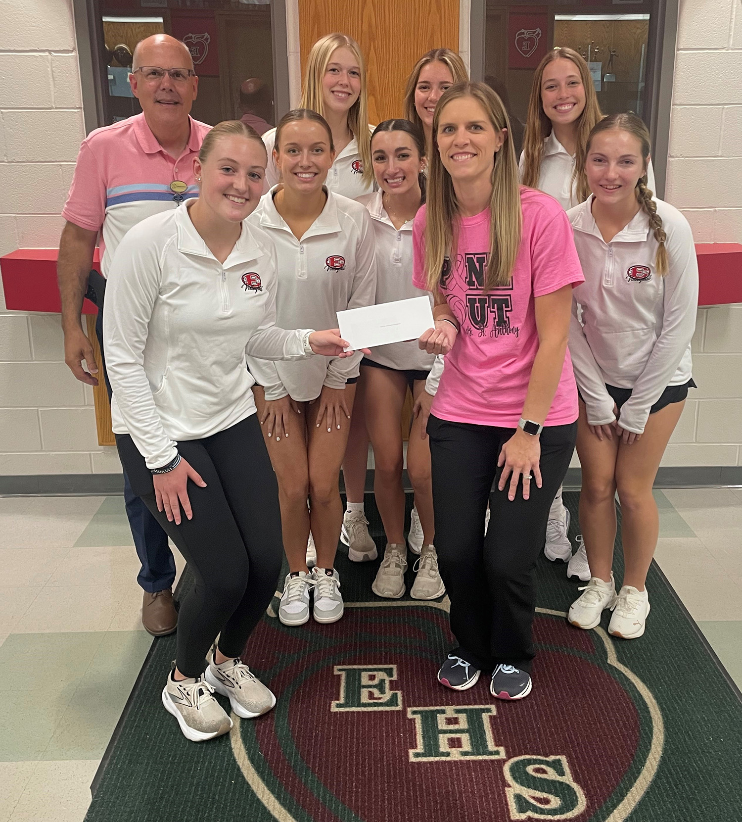 EHS Volleyball Pink Out