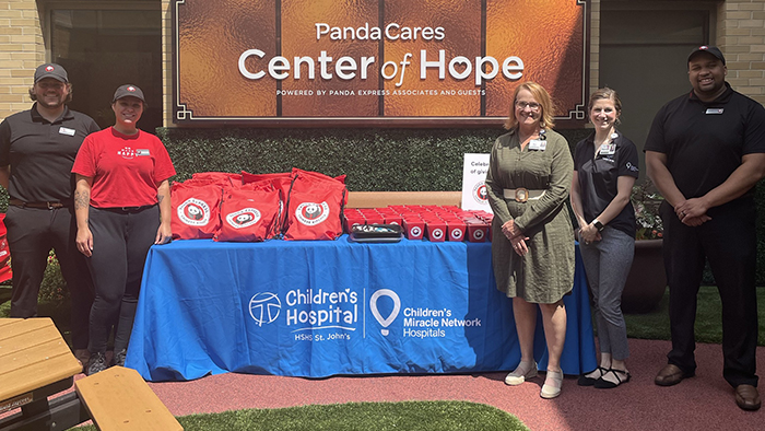 Panda Cares Day celebration spreads joy to pediatric patients